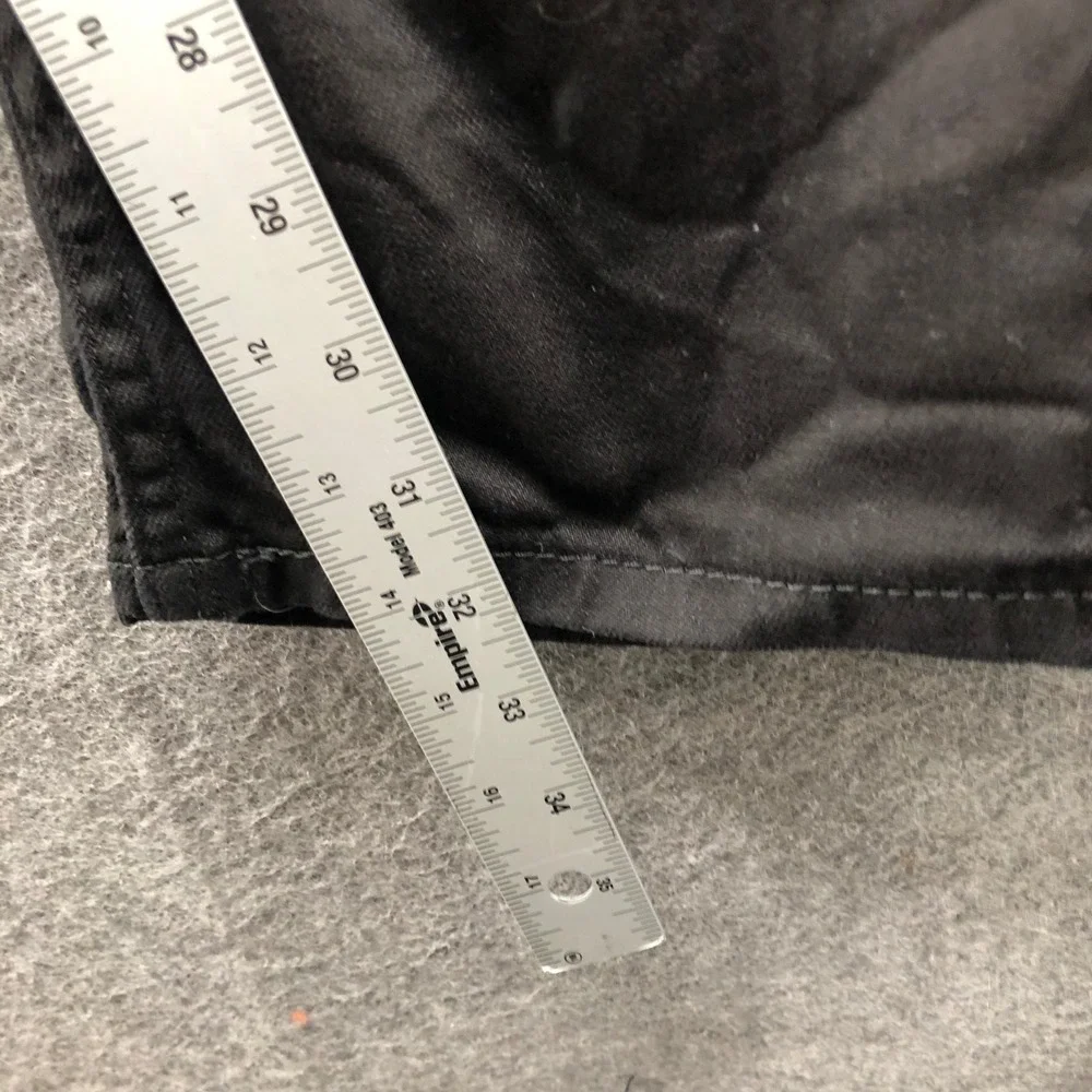 Levis 559 Relaxed Straight Jeans Mens 34x32 Black Stretch Denim Skater